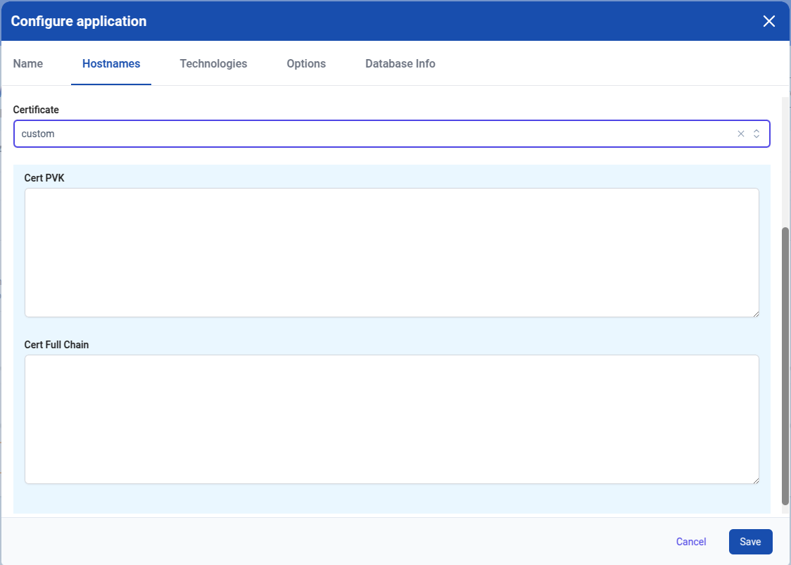 Turbostack GUI Step 2